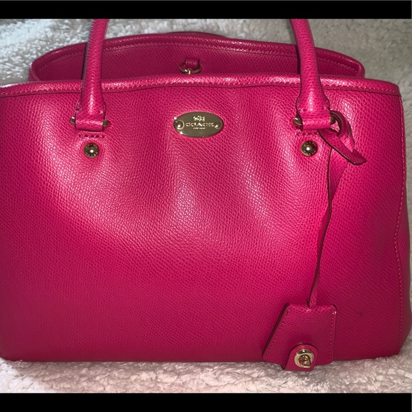 Coach - Pink Ruby Medium size handbag 👜 - Picture 2 of 6